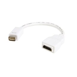 StarTech MDVIHDMIMF adapter kablowy 0,2 m Mini-DVI HDMI Biały StarTech.com