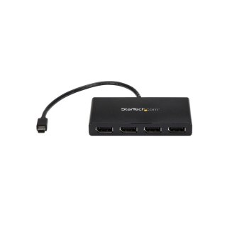 StarTech MSTMDP124DP rozgałęziacz telewizyjny Mini DisplayPort 4x DisplayPort StarTech.com