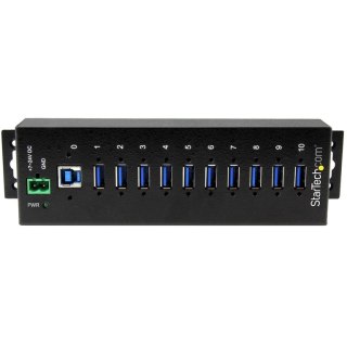 StarTech ST1030USBM huby i koncentratory USB 3.2 Gen 1 (3.1 Gen 1) Type-B 5000 Mbit/s Czarny StarTech.com