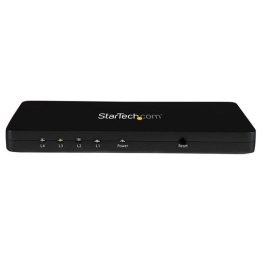 StarTech ST124HD4K rozgałęziacz telewizyjny HDMI 4x HDMI StarTech.com