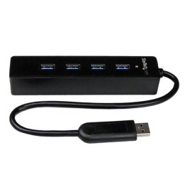 StarTech ST4300PBU3 huby i koncentratory USB 3.2 Gen 1 (3.1 Gen 1) Type-A 5000 Mbit/s Czarny StarTech.com