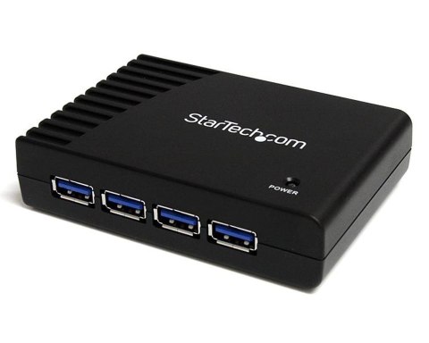 StarTech ST4300USB3EU huby i koncentratory 5000 Mbit/s Czarny StarTech.com