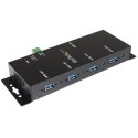 StarTech ST4300USBM huby i koncentratory USB 3.2 Gen 1 (3.1 Gen 1) Type-B 5000 Mbit/s Czarny StarTech.com