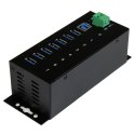 StarTech ST7300USBME huby i koncentratory USB 3.2 Gen 1 (3.1 Gen 1) Type-B 5000 Mbit/s Czarny StarTech.com