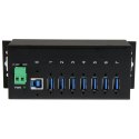 StarTech ST7300USBME huby i koncentratory USB 3.2 Gen 1 (3.1 Gen 1) Type-B 5000 Mbit/s Czarny StarTech.com