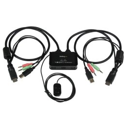 StarTech SV211HDUA przełącznik KVM Czarny StarTech.com