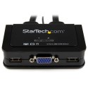 StarTech SV211USB przełącznik KVM Czarny StarTech.com