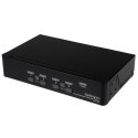 StarTech SV431DPUA przełącznik KVM Czarny StarTech.com