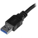 StarTech USB312SAT3CB zmieniacz płci / kabli USB 3.1 A SATA 7+15 pin Czarny StarTech.com