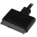 StarTech USB312SAT3CB zmieniacz płci / kabli USB 3.1 A SATA 7+15 pin Czarny StarTech.com