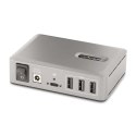 StarTech 10G8A2CS-USB-C-HUB huby i koncentratory USB 3.2 Gen 2 (3.1 Gen 2) Type-C 10000 Mbit/s Szary StarTech.com