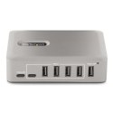 StarTech 10G8A2CS-USB-C-HUB huby i koncentratory USB 3.2 Gen 2 (3.1 Gen 2) Type-C 10000 Mbit/s Szary StarTech.com