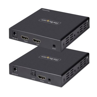 StarTech 4K70IC-EXTEND-HDMI przedłużacz AV Nadajnik i odbiornik AV Czarny StarTech.com