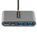 StarTech 5G2A2CPDB-USB-C-HUB huby i koncentratory USB 3.2 Gen 1 (3.1 Gen 1) Type-C 5000 Mbit/s Szary StarTech.com