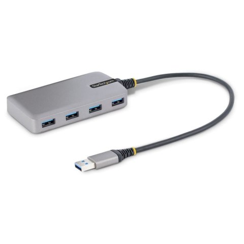 StarTech 5G4AB-USB-A-HUB huby i koncentratory USB 3.2 Gen 1 (3.1 Gen 1) Type-A 5000 Mbit/s Szary StarTech.com