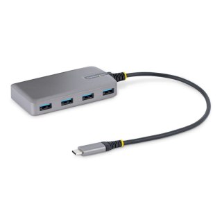 StarTech 5G4AB-USB-C-HUB huby i koncentratory USB 3.2 Gen 1 (3.1 Gen 1) Type-C 5000 Mbit/s Szary StarTech.com