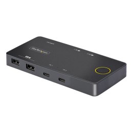 StarTech C2-H46-UC2-PD-KVM przełącznik KVM Czarny StarTech.com