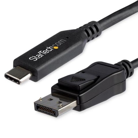 StarTech CDP2DP146B adapter kablowy 1,8 m USB Type-C DisplayPort Czarny StarTech.com