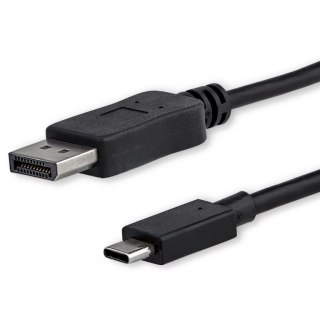 StarTech CDP2DPMM6B adapter kablowy 1,8 m DisplayPort USB Type-C Czarny StarTech.com