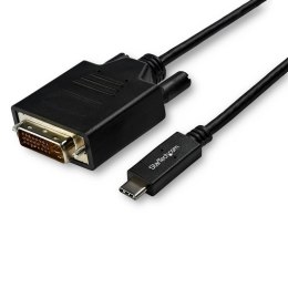 StarTech CDP2DVI3MBNL adapter kablowy 3 m USB Type-C DVI-D Czarny StarTech.com