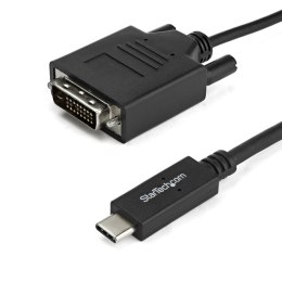 StarTech CDP2DVIMM2MB adapter kablowy 2 m USB Type-C DVI-D Czarny StarTech.com