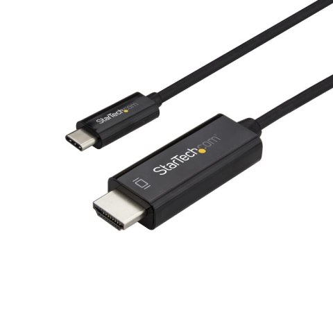 StarTech CDP2HD3MBNL adapter kablowy 3 m USB Type-C HDMI Czarny StarTech.com