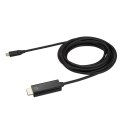 StarTech CDP2HD3MBNL adapter kablowy 3 m USB Type-C HDMI Czarny StarTech.com