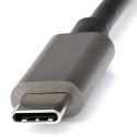 StarTech CDP2HDMM3MH adapter kablowy 3 m HDMI Typu A (Standard) USB Type-C Czarny, Srebrny StarTech.com