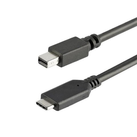 StarTech CDP2MDPMM1MB adapter kablowy 1 m USB Type-C Mini DisplayPort Czarny StarTech.com