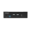 StarTech D86A2-2-PORT-8K-KVM przełącznik KVM Czarny StarTech.com