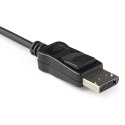 StarTech DP2HD4K60H adapter kablowy 0,122 m DisplayPort HDMI Typu A (Standard) Czarny StarTech.com