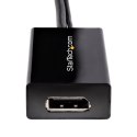 StarTech DVI2DP2 adapter kablowy 0,254 m DVI-D DisplayPort Czarny StarTech.com