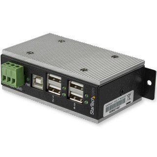 StarTech HB20A4AME huby i koncentratory USB 2.0 Type-B 480 Mbit/s Czarny StarTech.com