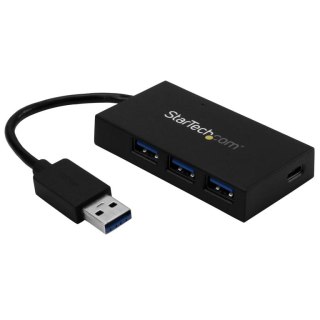 StarTech HB30A3A1CFB huby i koncentratory USB 3.2 Gen 1 (3.1 Gen 1) Type-A 5000 Mbit/s Czarny StarTech.com