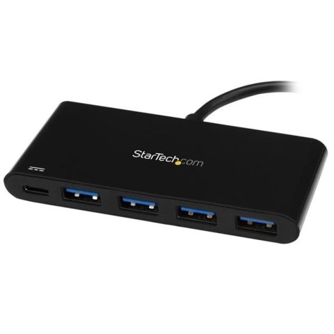 StarTech HB30C4AFPD huby i koncentratory USB 3.2 Gen 1 (3.1 Gen 1) Type-C 5000 Mbit/s Czarny StarTech.com