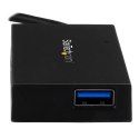 StarTech HB30C4AFS huby i koncentratory USB 3.2 Gen 1 (3.1 Gen 1) Type-C 5000 Mbit/s Czarny StarTech.com