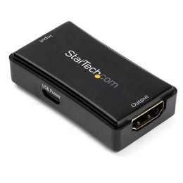 StarTech HDBOOST4K2 przedłużacz AV Wzmacniacz AV Czarny StarTech.com