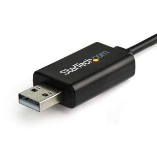 StarTech ICUSBROLLOVR zmieniacz płci / kabli RJ-45 USB 2.0 Type-A Czarny StarTech.com