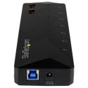 StarTech ST93007U2C huby i koncentratory USB 3.2 Gen 1 (3.1 Gen 1) Type-B 5000 Mbit/s Czarny StarTech.com