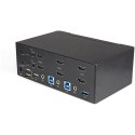 StarTech SV231DHU34K6 przełącznik KVM Czarny StarTech.com