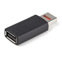 StarTech USBSCHAAMF zmieniacz płci / kabli USB 2.0 Type-A Czarny StarTech.com