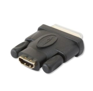 Techly IADAP-DVI-HDMI-F zmieniacz płci / kabli DVI-D Czarny Techly