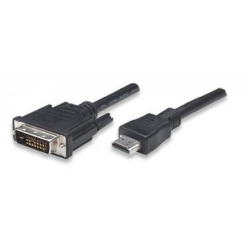 Techly ICOC-HDMI-D-045 adapter kablowy 5 m DVI-D Czarny Techly