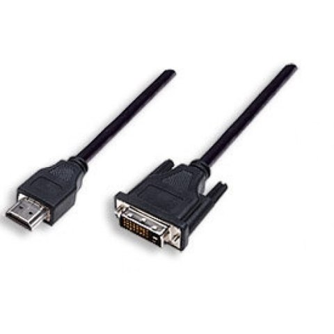 Techly ICOC-HDMI-D-045 adapter kablowy 5 m DVI-D Czarny Techly