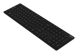 ASUS W5000 klawiatura Dołączona myszka RF Wireless QWERTZ Niemiecki Czarny ASUS