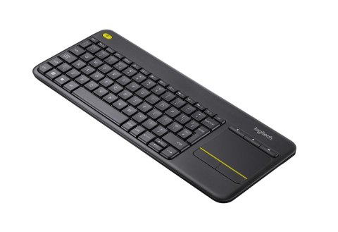 Logitech Wireless Touch Keyboard K400 Plus klawiatura RF Wireless AZERTY Francuski Czarny Logitech