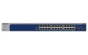 NETGEAR XS724EM Zarządzany L2 10G Ethernet (100/1000/10000) 1U Niebieski, Szary NETGEAR