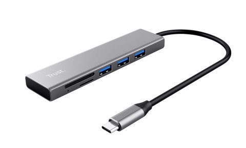 Trust Halyx USB 3.2 Gen 1 (3.1 Gen 1) Type-C 104 Mbit/s Aluminium Trust