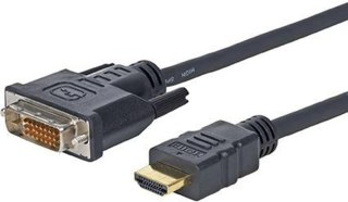 Vivolink 1.0m HDMI - DVI-D 1 m Czarny Vivolink