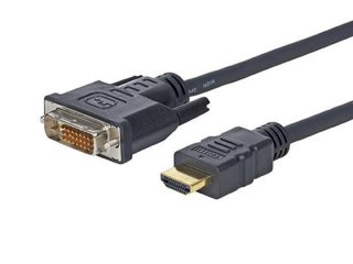 Vivolink 3.0m HDMI - DVI-D 3 m Czarny Vivolink